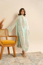 RTS | SHIRT, LINING, TROUSER & DUPATTA CHIFFON | EMBROIDERED