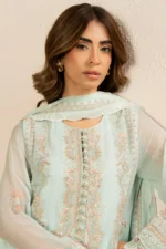 RTS | SHIRT, LINING, TROUSER & DUPATTA CHIFFON | EMBROIDERED - Image 3