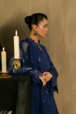 RTS | SHIRT, LINING, TROUSER & DUPATTA CHIFFON | EMBROIDERED - Image 3