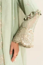 RTS | SHIRT, TROUSER & DUPATTA SILK COTTON | EMBROIDERED - Image 4