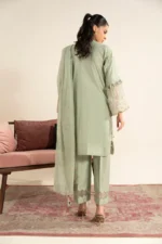 RTS | SHIRT, TROUSER & DUPATTA SILK COTTON | EMBROIDERED - Image 5