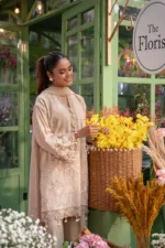 RTS | SHIRT, TROUSER & DUPATTA COTTON SLUB | EMBROIDERED