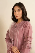 RTS | SHIRT, TROUSER & DUPATTA KHADDAR | EMBROIDERED - Image 4