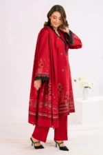 3 Piece Jacquard Suit with Dupatta - Image 2