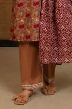 3 Piece Printed Khaddar Suit with Dupatta WNS-52063 - Image 4