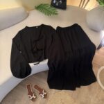 Top and Skirt Set