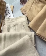 Bella Linen Trousers - Image 3