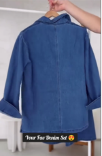 Raha Denim Co Ord set - Image 3