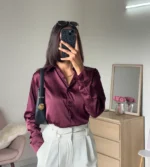 Love Satin Shirt - Image 8