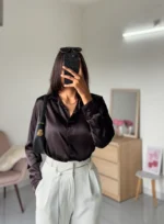 Love Satin Shirt - Image 6