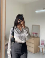 Love Satin Shirt - Image 5