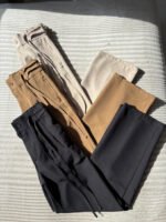 Pleated Wrap-Belt Trousers - Image 10