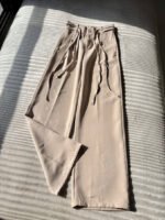 Pleated Wrap-Belt Trousers - Image 5