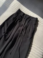 Pleated Wrap-Belt Trousers - Image 2