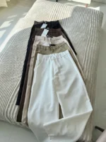 Straight Fit Trousers